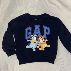 GAP Kids Navy Sweatshirt with Playful Characters